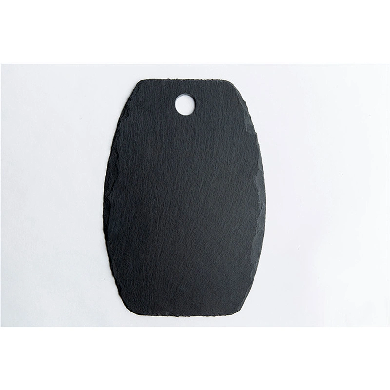 Cheap Special Kitchen Supplies Food Plate Irregular Slate Pizza Plate Sushi Plate