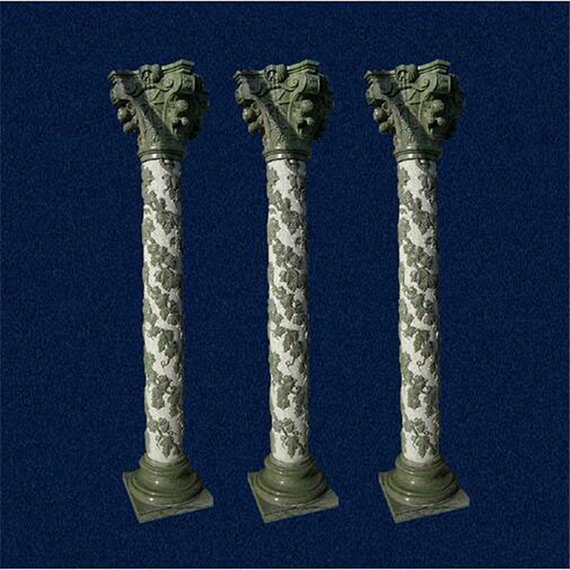 Square Roman Marble Pillar Column Gazebo