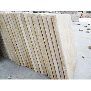 Beige China Bullnose Travertine Swimming Pool Coping Paver
