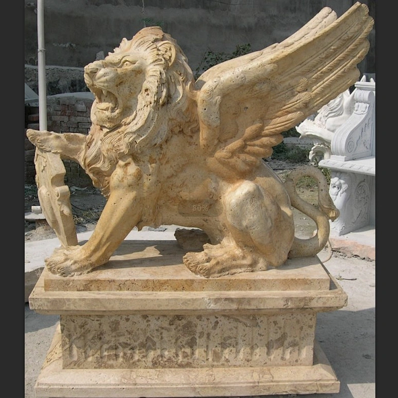 Lying Lion Statue/Roaring Lion Statue/Garden Decoration Lion Statue