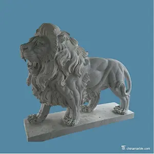 lion stone sculpture in stone sculpture modern