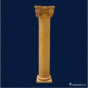 round marble columns/marble hollow pillars/marble house pillars designs