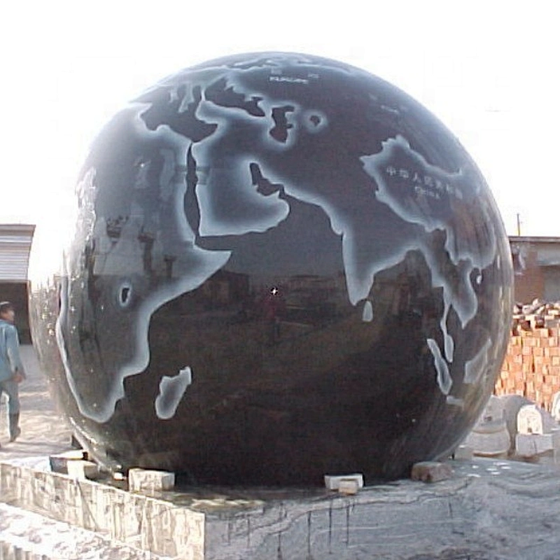 Fountain With Ball Rotating
