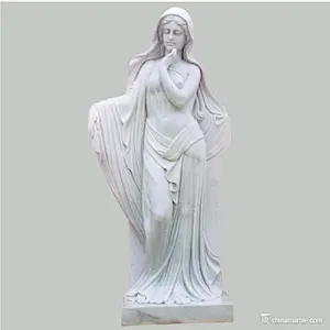 statue man/large stone garden statues/antique nude garden statues