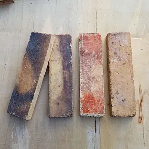 Reclaimed Antique Thin Brick Veneer Used Fire Clay Brick for Building Wall