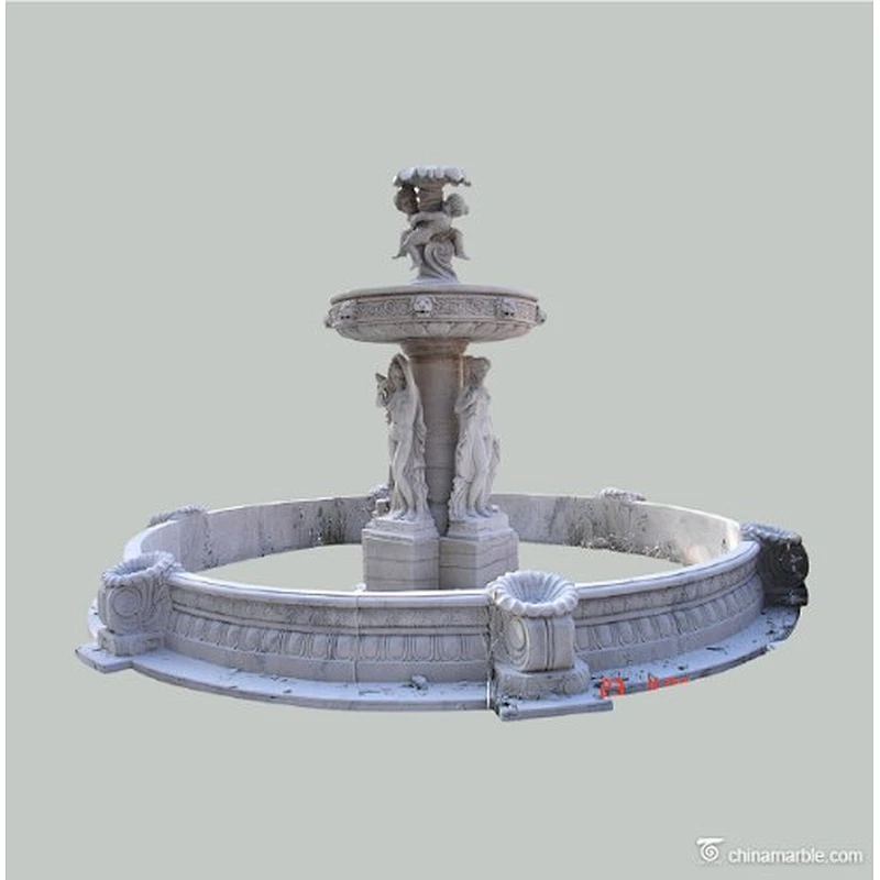 marble fountain/outdoor water fountain/outdoor fountain