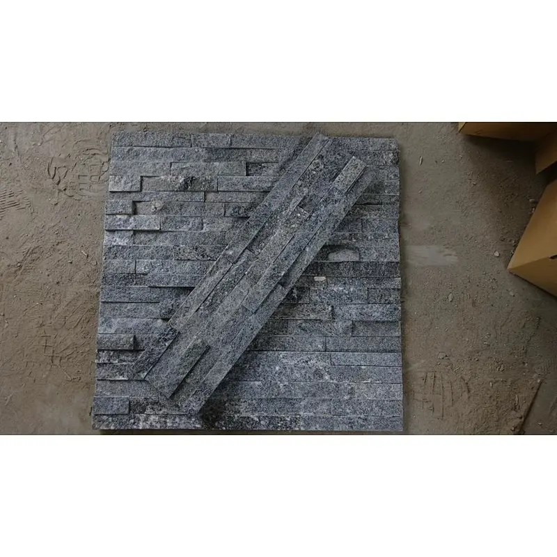 Grey Granite Interior Stone Veneer/Granite Wall Cladding/Natural Culture Stone