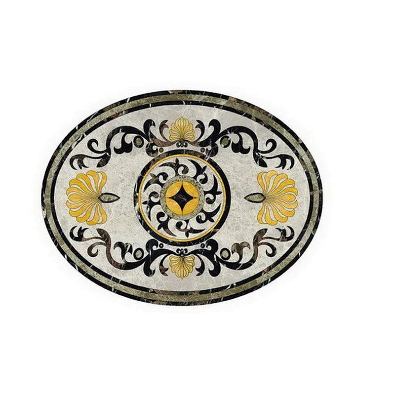 Medallion Tile/Lowes Medallion Floor/Waterjet Marble Medallion
