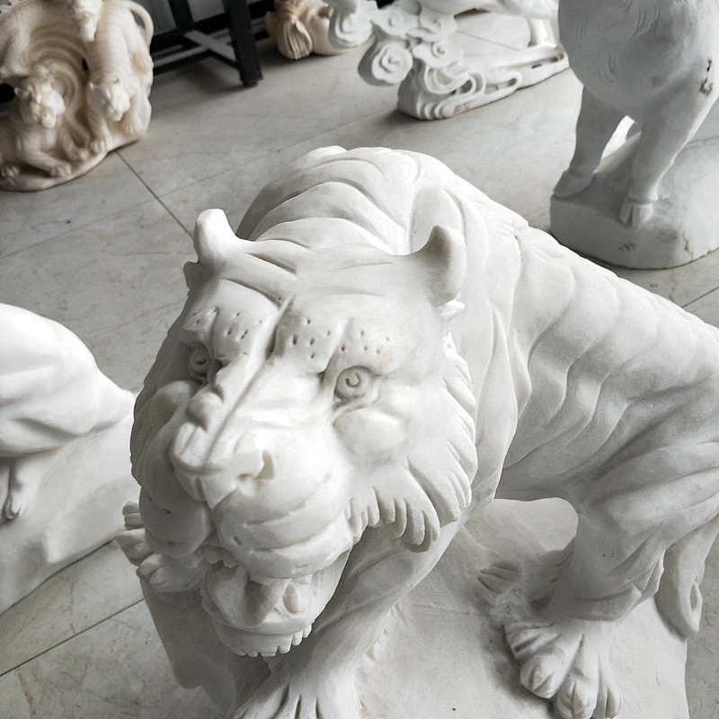 tiger sculpture/small tiger statue tiger