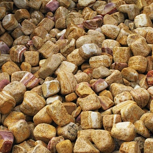 Irregular Round Shape Natural Polished Stone Pebble And Cobble