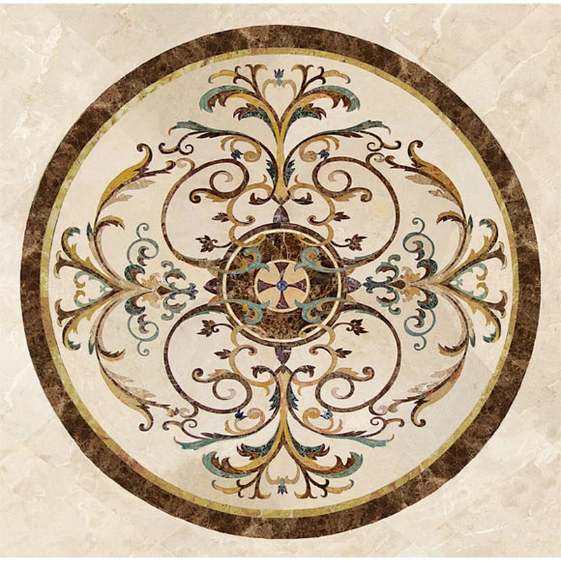 Waterjet Medallion/Marble Medallion/Foyer Medallion Floor