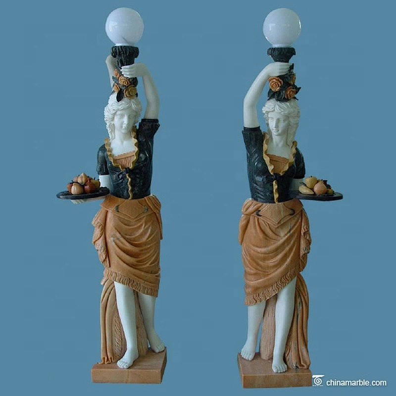 Ladies Statue Lamp