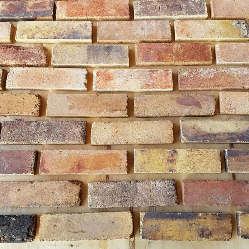Old Style Reclaimed Used Thin Bricks for Building Wall