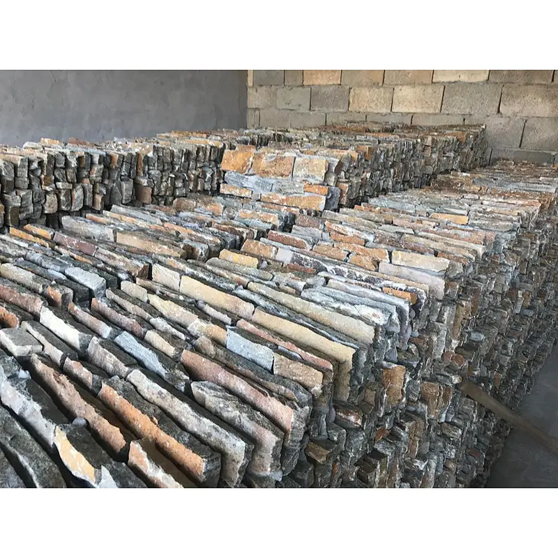 Cement Meshed Stone Veneer for Wall Cladding Panels