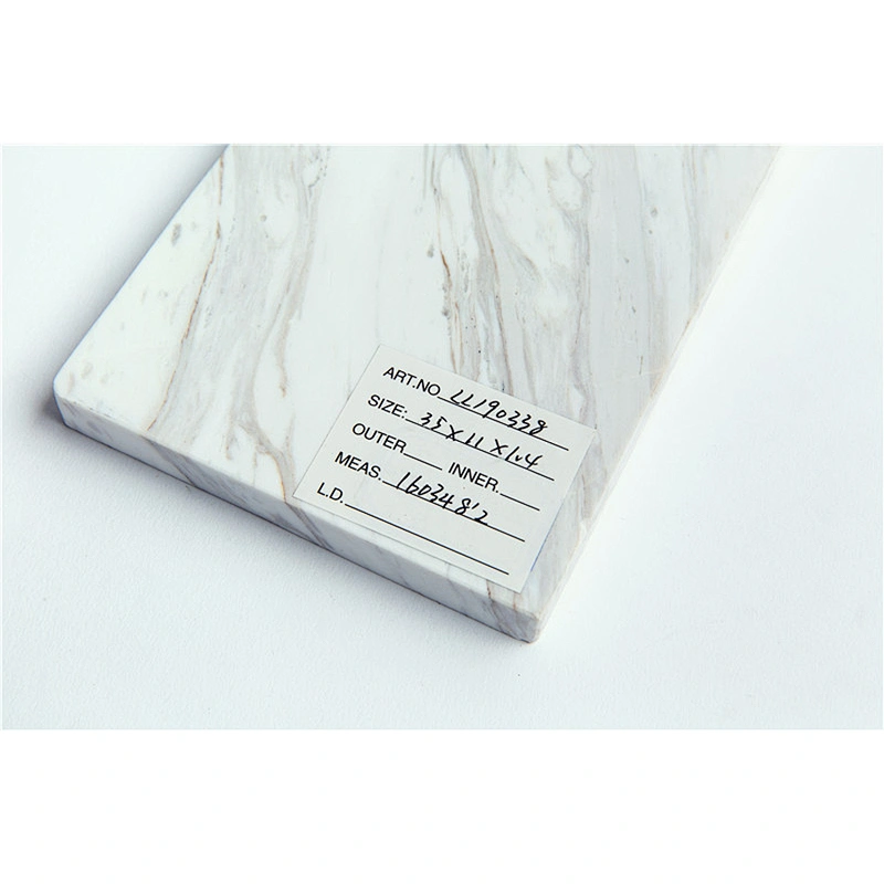 Cheap Kitchen Gray Stripe Marble Cheese Board For Professional Manufacture