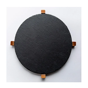 Cheap  Kitchen Black Marble Cheese Board For Professional Manufacture