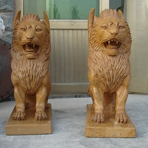 Animal Statue/Lions Statues/Lion Marble