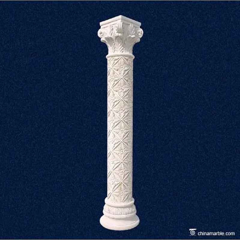 decorative marble column/interior decorative columns/decorative greek columns