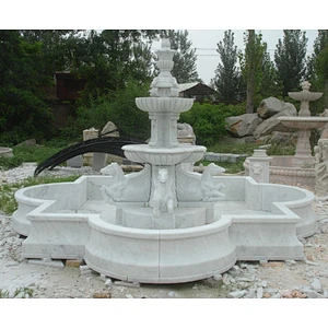 horse garden fountain waterfall/rock water fountain