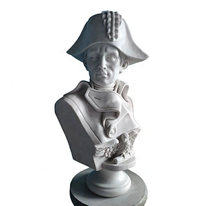 Home Decor Fine Famous Roman Man Statue Hand Carved Stone Busts