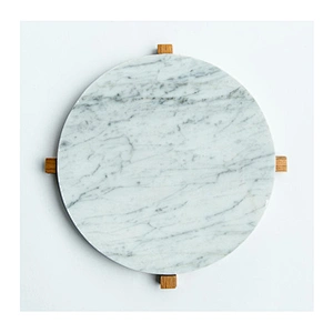 Cheap Kitchen SKY BLUE Marble Cheese Board For Professional Manufacture