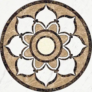 Medallion Tile/Lowes Medallion Floor/Waterjet Marble Medallion