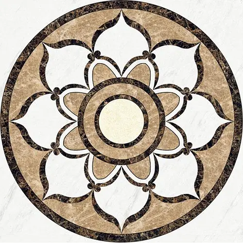 Medallion Tile/Lowes Medallion Floor/Waterjet Marble Medallion