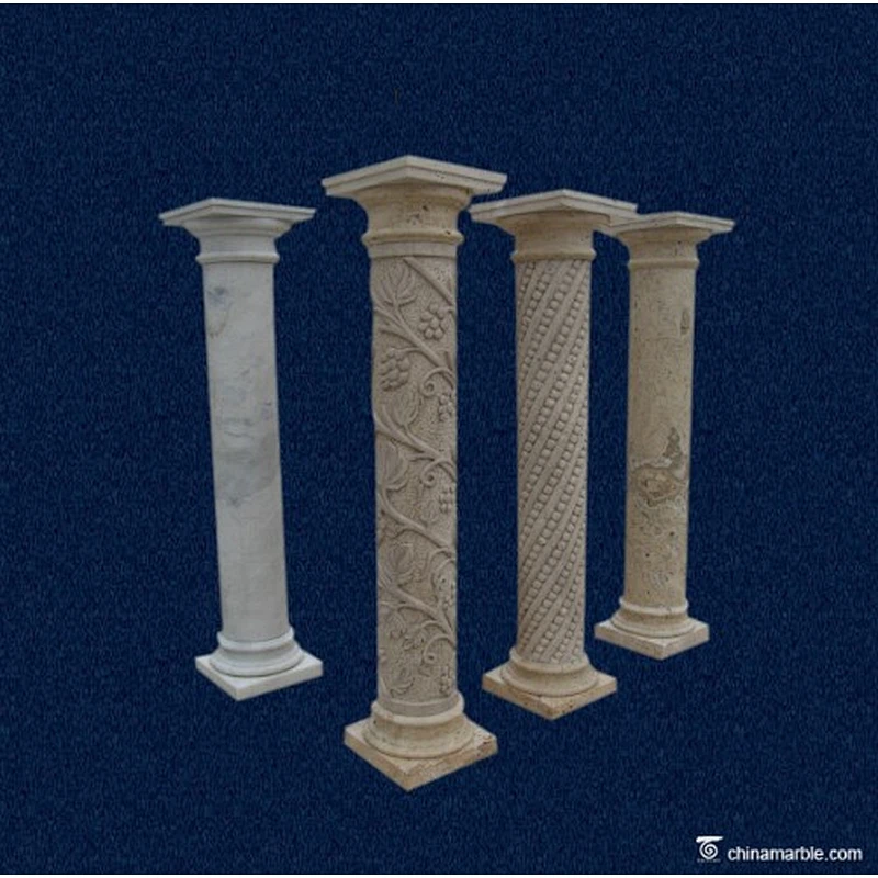 stone pillars tiles/stone porch column design/modern column interior design