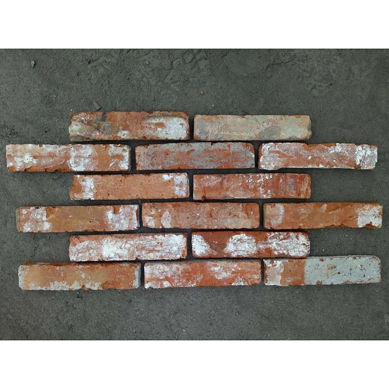 Red Old Thin Brick Veneer for Pavers and Wall