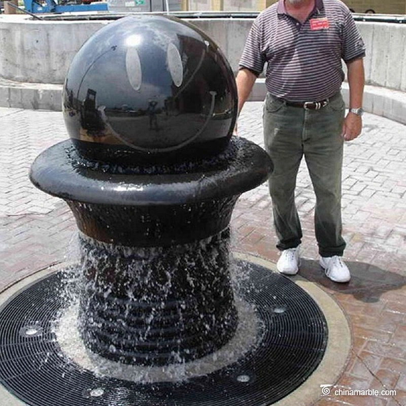 Floating Rolling Marble Round Ball Fountain