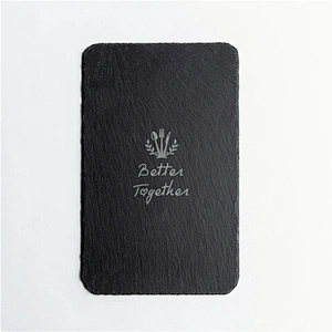 Cheap Special offer kitchen supplies food plate rectangular slate pizza plate sushi plate