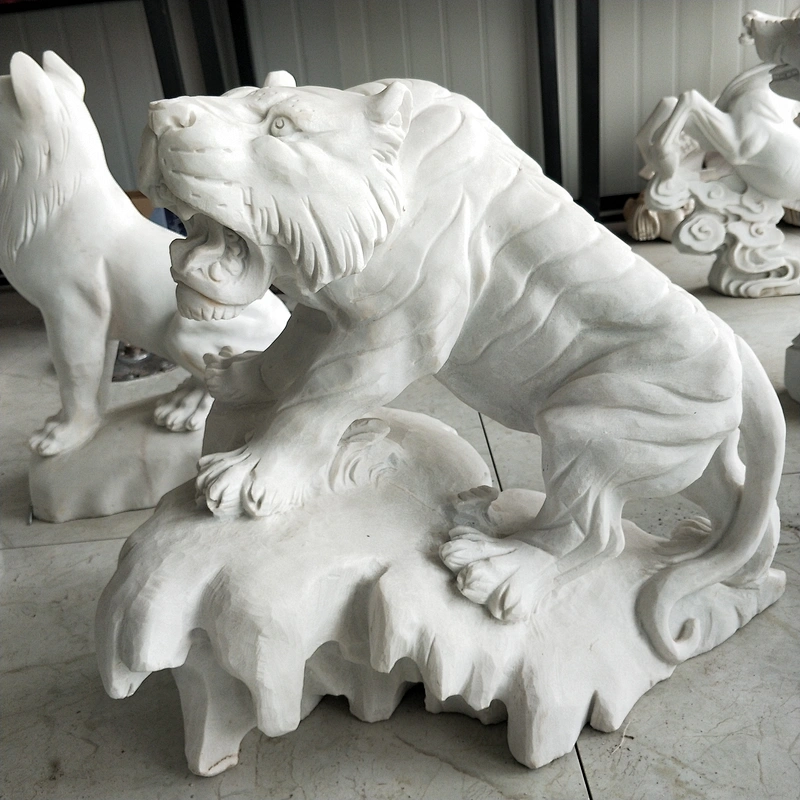 tiger sculpture/small tiger statue tiger