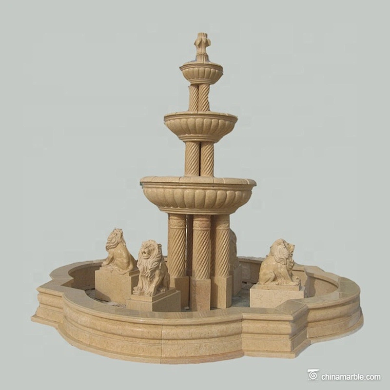 Waterfall Fountain Statue Sculpture/Marble Fountain Prices/Marble Water Fountain