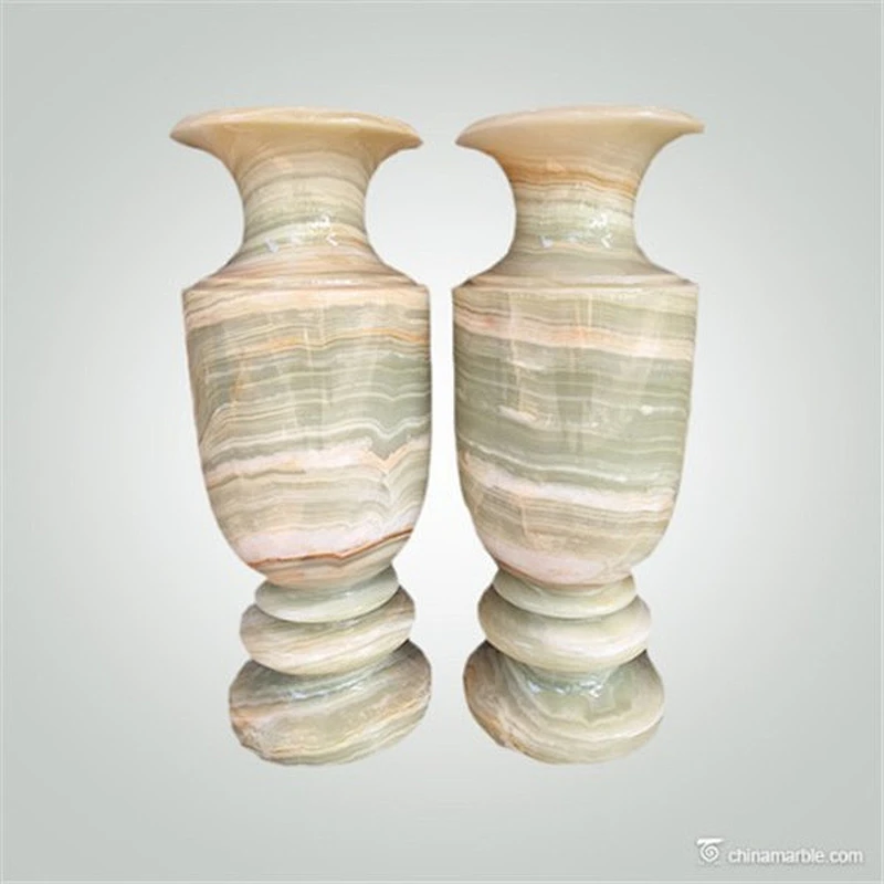 Pakistan Stone Onyx Flower Vase