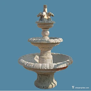 garden fountain lion/pond water fountain/garden water flow fountain