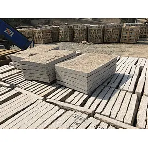 Tiger Skin Yellow Granite Wall Cladding Tiles Corners
