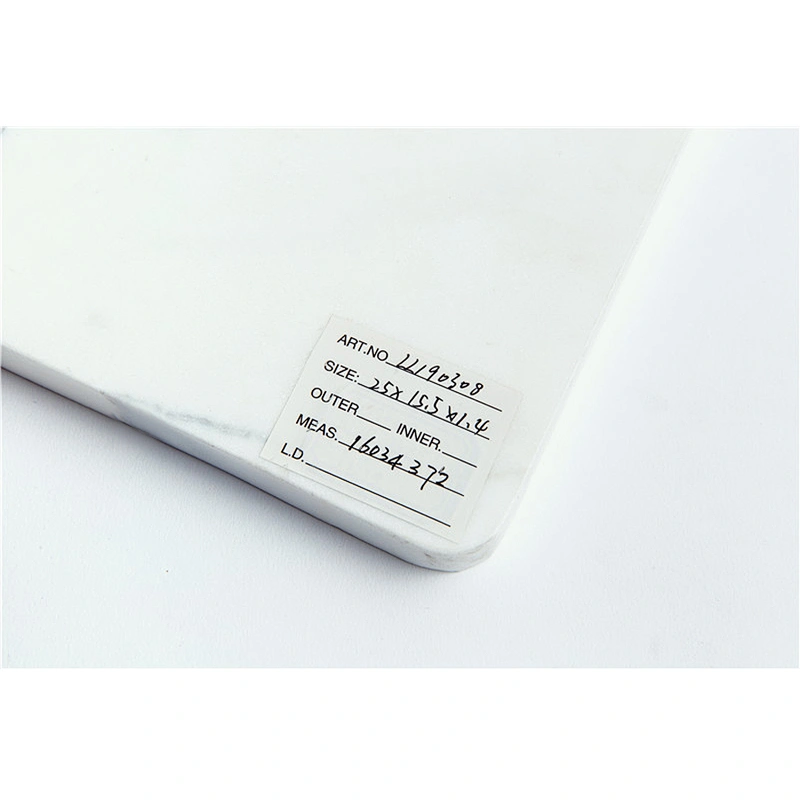 Cheap Kitchen WHITE Marble Cheese Board For Professional Manufacture