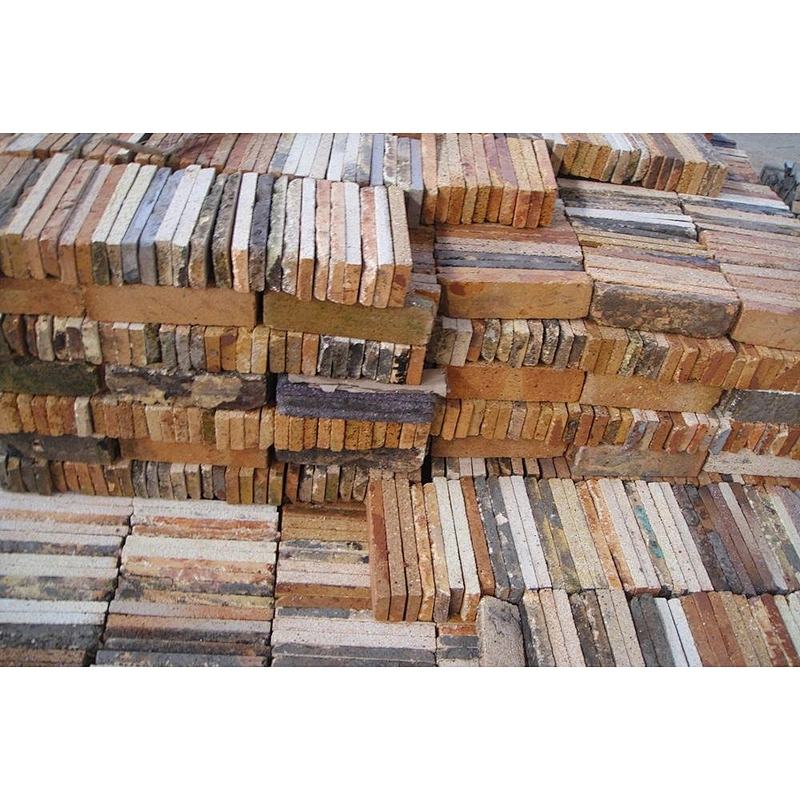 Used Yellow Thin Fire Brick Veneer for Building Construction Wall