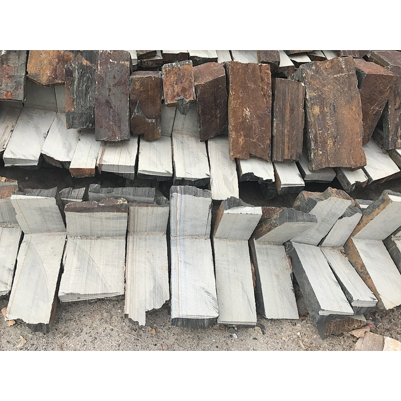 Rust Slate Dry Loose Stone Decorating Wall Stone/Stacked Stone Wall/Natural Stone Thin Veneer