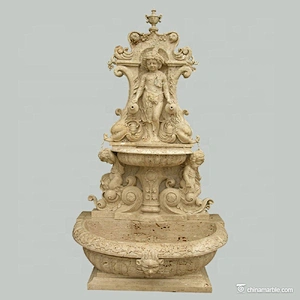 Antique Wall Fountain Indoor Waterfall