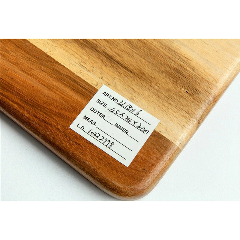Cheap Special offer kitchen supplies food dinner plate log bamboo rectangular handle tray pizza tray