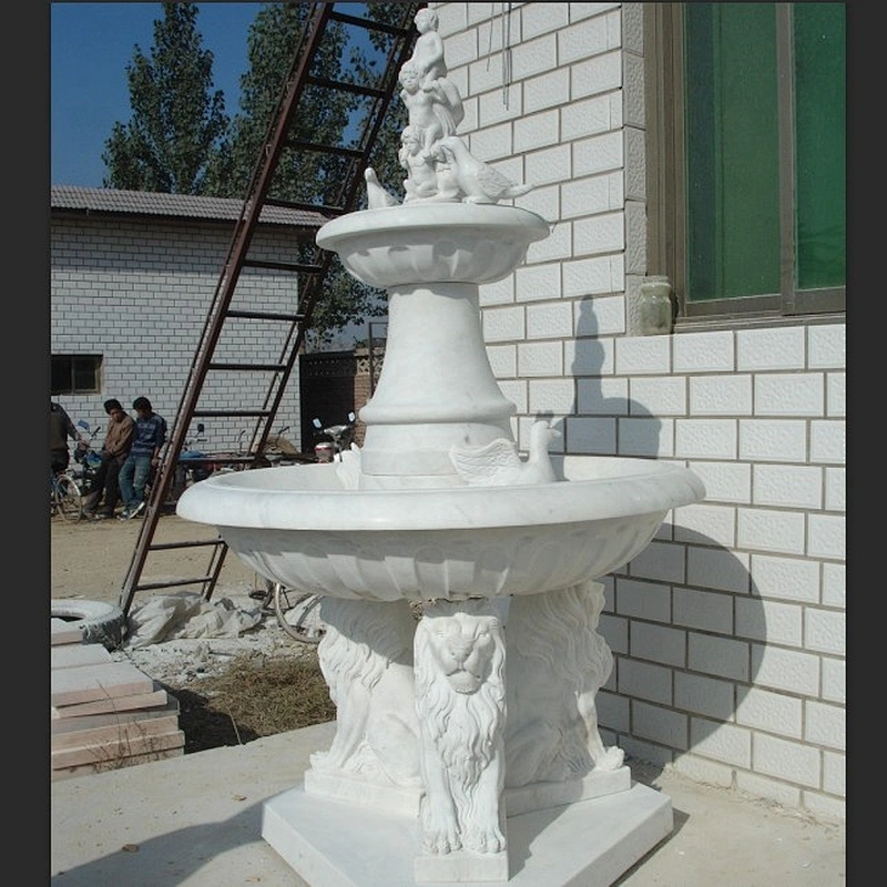 Garden Lion Wall Fountain