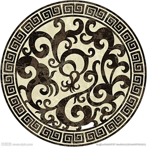 Marble Waterjet Medallion/Cheap Marble Mosaic Floor Medallion from China/Marble Medallion Tile Lowes