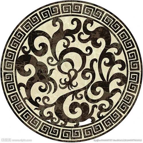 Marble Waterjet Medallion/Cheap Marble Mosaic Floor Medallion from China/Marble Medallion Tile Lowes