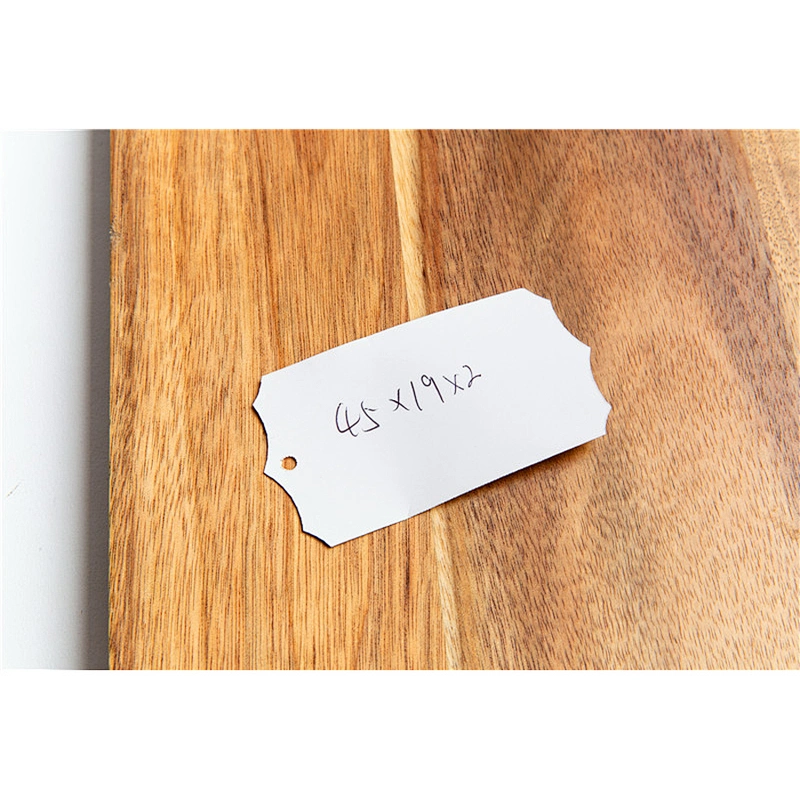 Cheap Special offer kitchen supplies food dinner plate log bamboo rectangular handle tray pizza tray