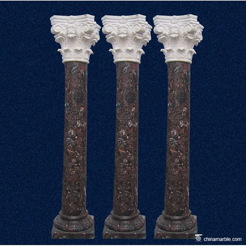 marble roman column/marble pillar design/stone gate pillar
