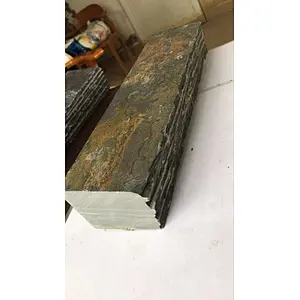 Rust Slate Wall Cap Stone/Swimming Pool Border/Window Sills