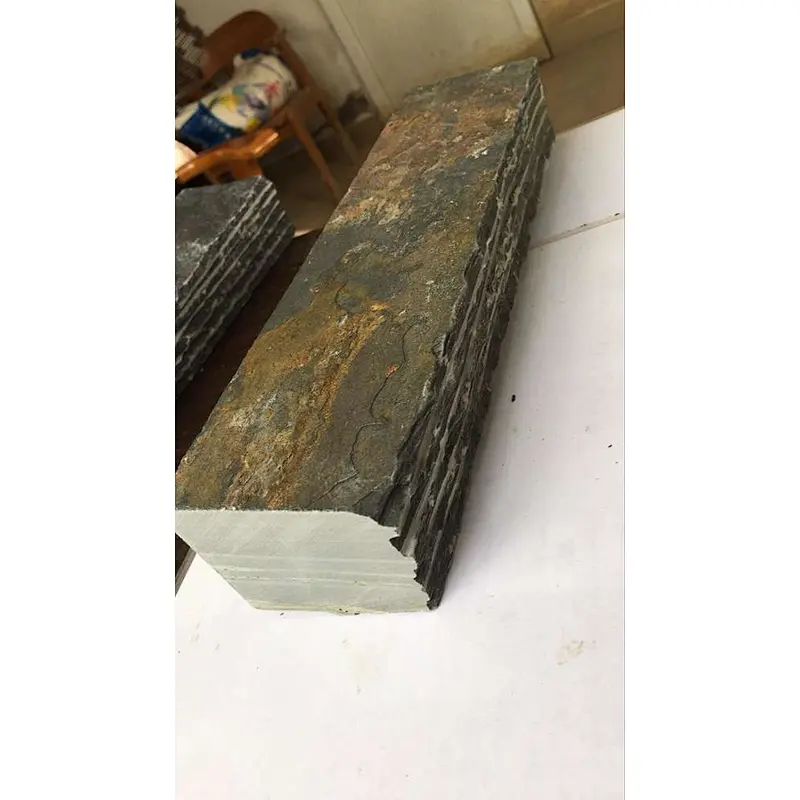 Rust Slate Wall Cap Stone/Swimming Pool Border/Window Sills