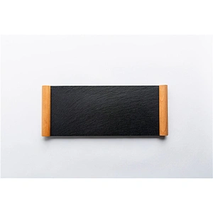 CHEAP kitchen supplies Slate tray Rectangle  Plate Dish Stone tableware Plate