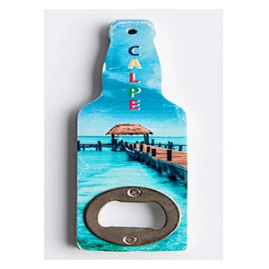 Promotion Gift Kitchen Multiple landscapes style Blue Bottle Opener